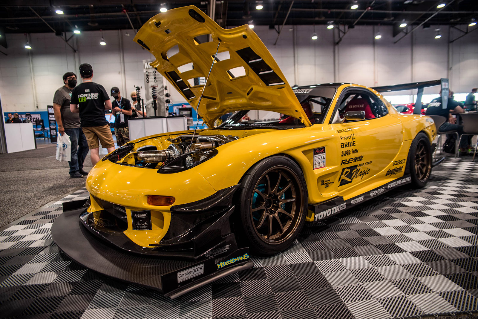 4 Chris Johnston Mazda FD3S RX 7 PASMAG SEMA Top 5 Chris ONeal