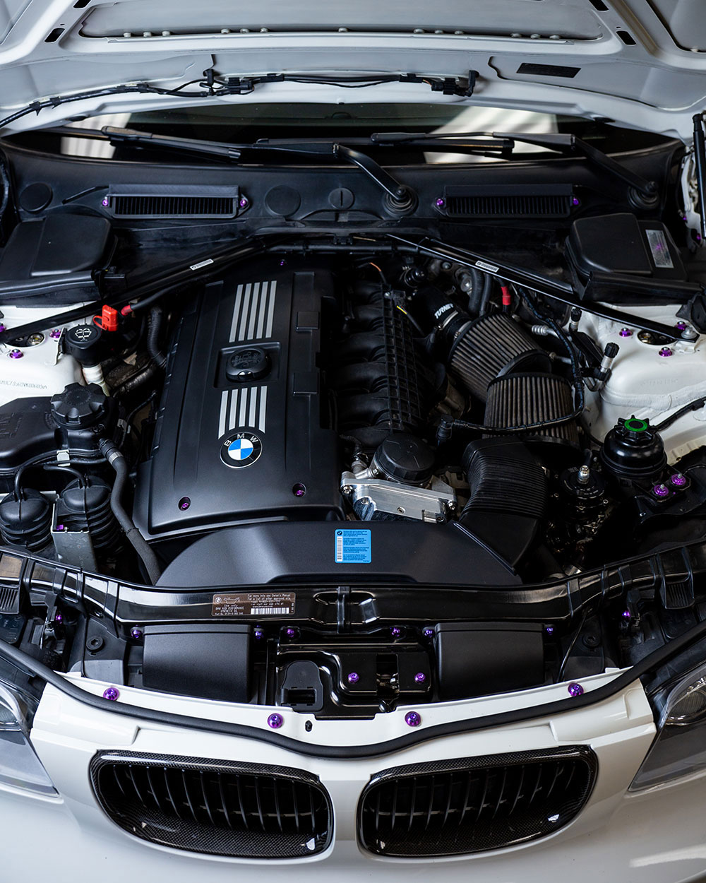 1 New Dress Up Bolts Titanium Hardware Engine Bay Kits For BMW E82 135I 2007 2012 Now Available PASMAG