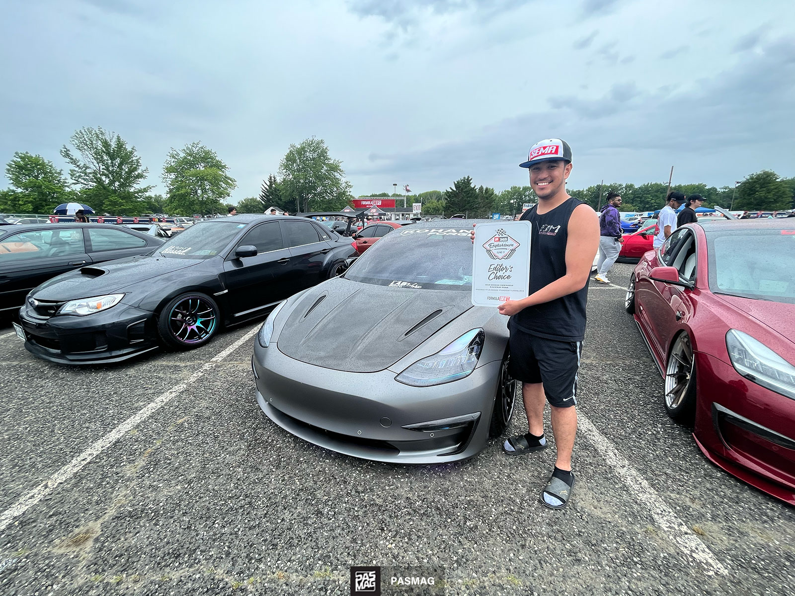 37 Rex Villa 2020 Tesla Model 3 Randi Bentia PASMAG Tuning 365 Formula DRIFT Englishtown 2022