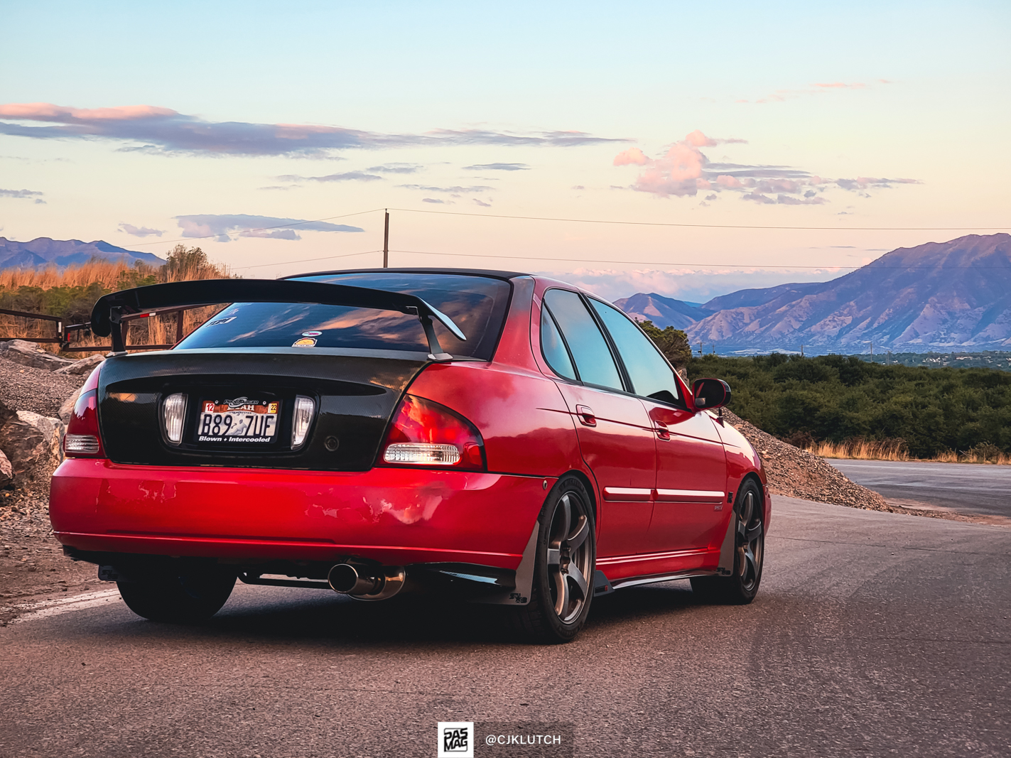 26 Caleb Warren 2002 Nissan Sentra SE R Spec V Honorable Mention PASMAG Tuning 365 Formula DRIFT Salt Lake City 2022 watermarked