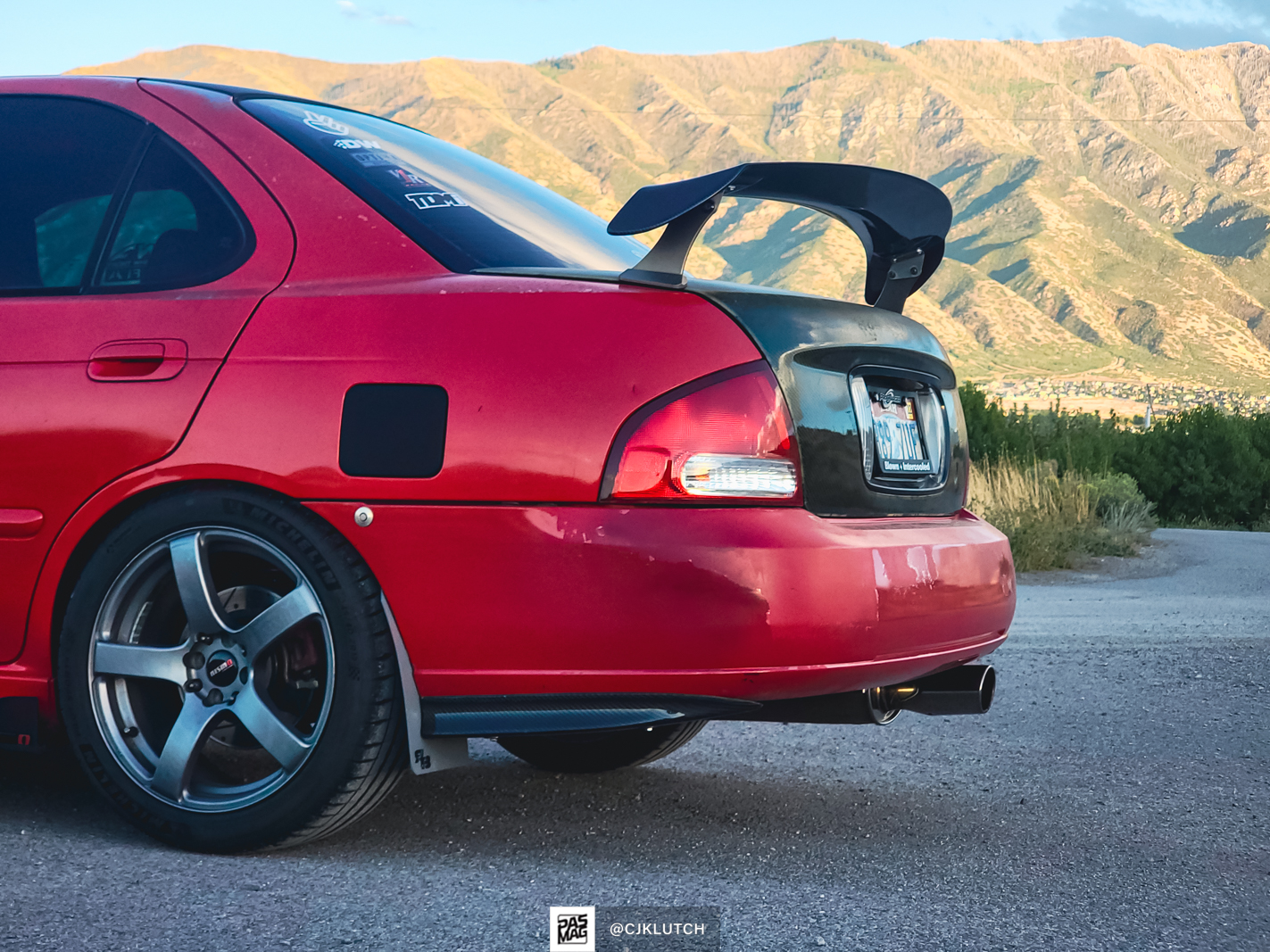 3 Caleb Warren 2002 Nissan Sentra SE R Spec V Honorable Mention PASMAG Tuning 365 Formula DRIFT Salt Lake City 2022 watermarked