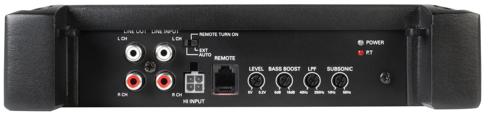 MTX Audio XTHUNDER15001 1500W RMS Mono Block Class D Amplifier Rear
