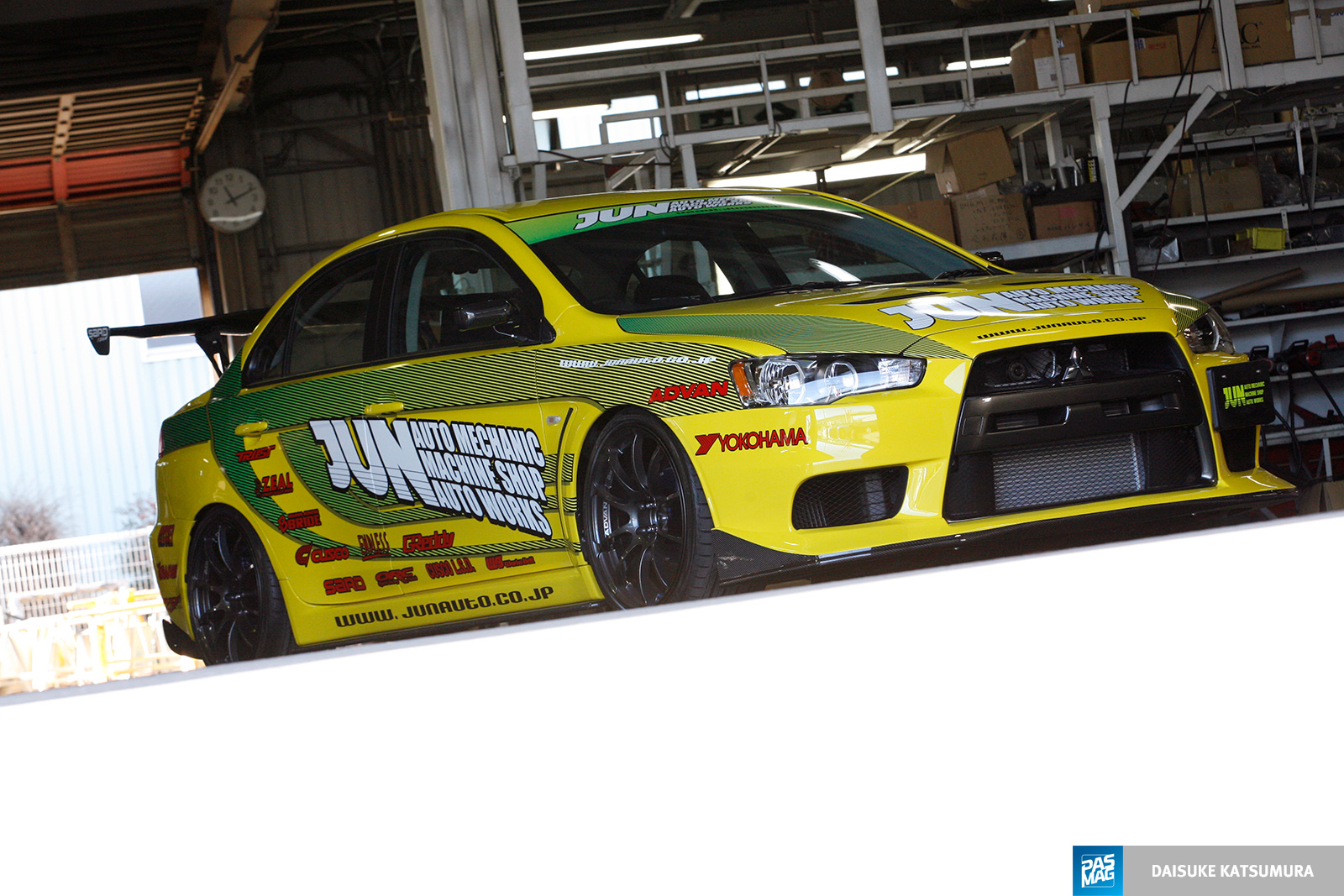 34 JUN Auto Mechanic 2008 Mitsubishi Lancer Evolution X RS pasmag