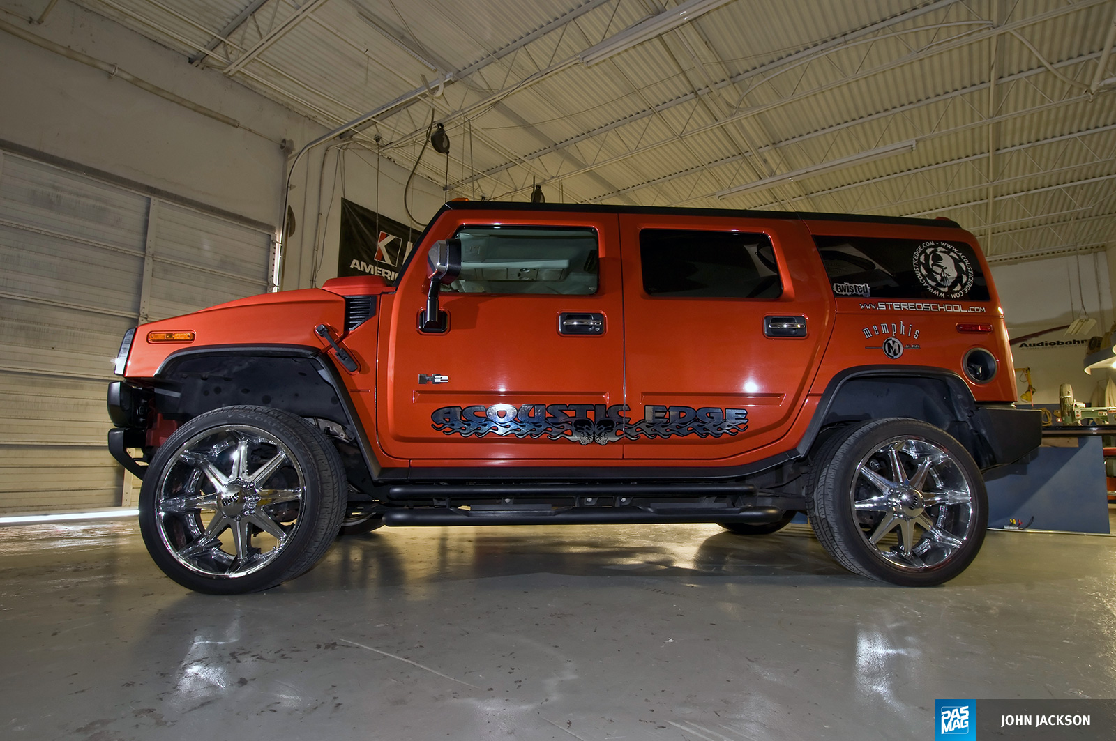 01 Acoustic Edge 2003 Hummer H2 pasmag