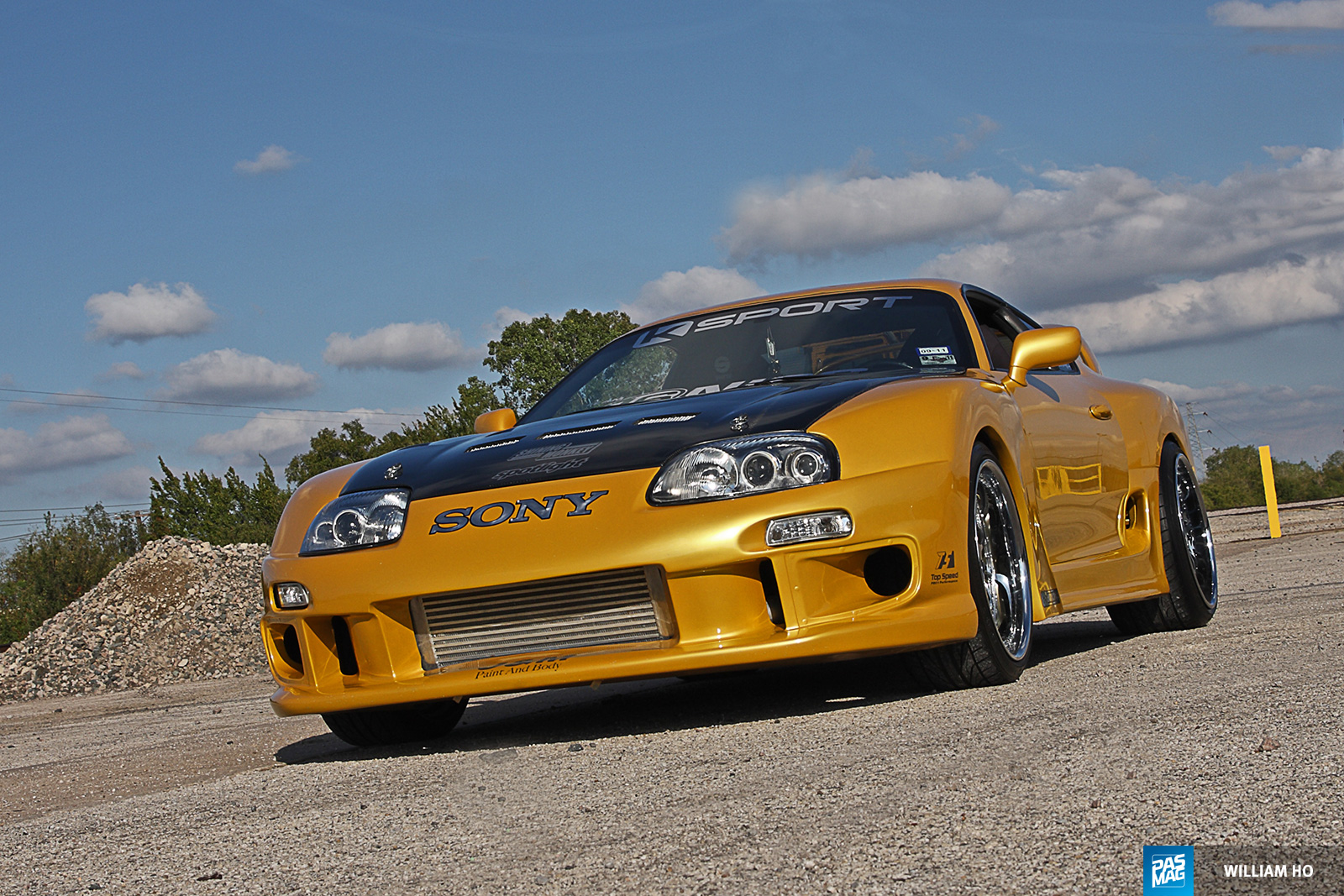 01 German Sanchez 1995 Toyota Supra pasmag