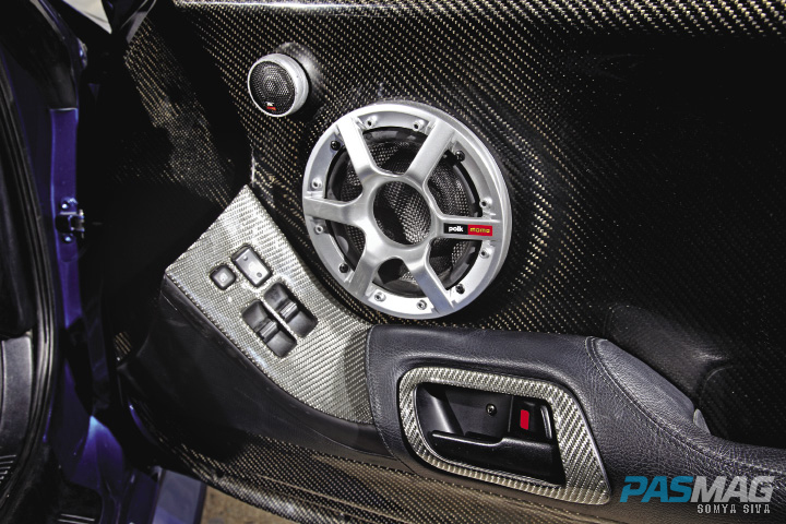 PASMAG Jerred Amick 1995 Toyota Supra-JZA80 Polk Audio door panel
