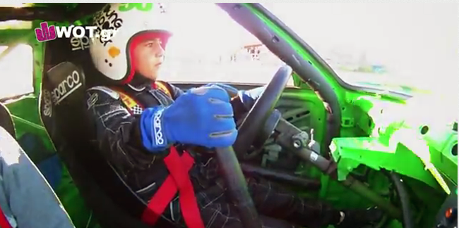 Stavros Grillis, The World’s Youngest Drifter!