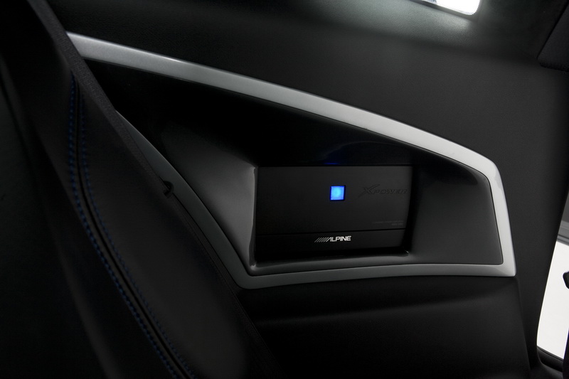 Alpine MRX-V60 5-channel amp in Camaro