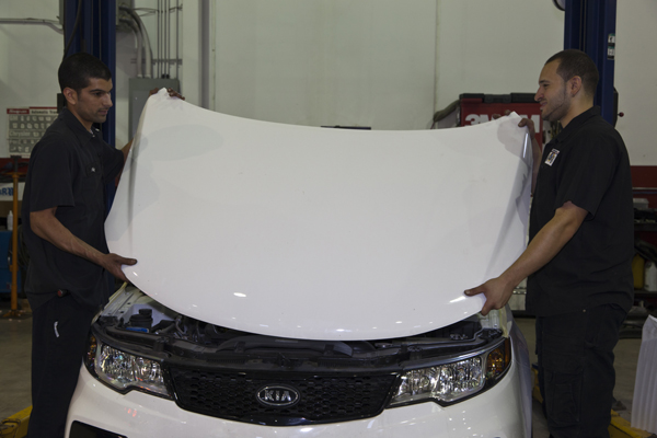 Project Forte: KIA Forte Coupe - SEIBON Carbon Fiber Hood Install
