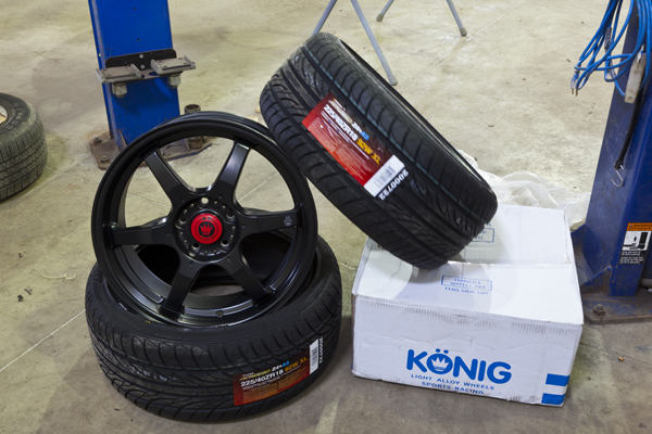 Project Forte: KIA Forte Coupe - Konig Rim and Sailun Tire Install