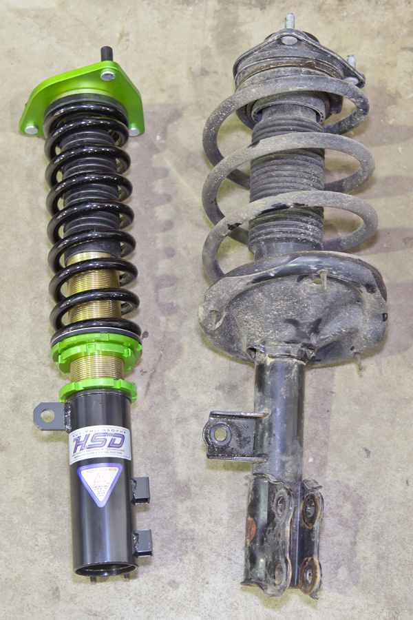 Project Forte: KIA Forte Coupe - HSD Coilover Suspension Install